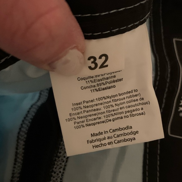 O'NEILL Men's 21 Inch S-Seam Boardshorts - Quick Dry Stretch Fabric,32,Pale Blue - Picture 7 of 16